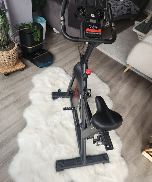 Bicicleta fitness.